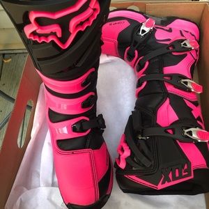 pink mx boots